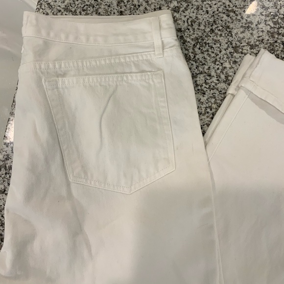 FRAME DENIM Le High White Denin Jeans Sz. 32 - Picture 10 of 12